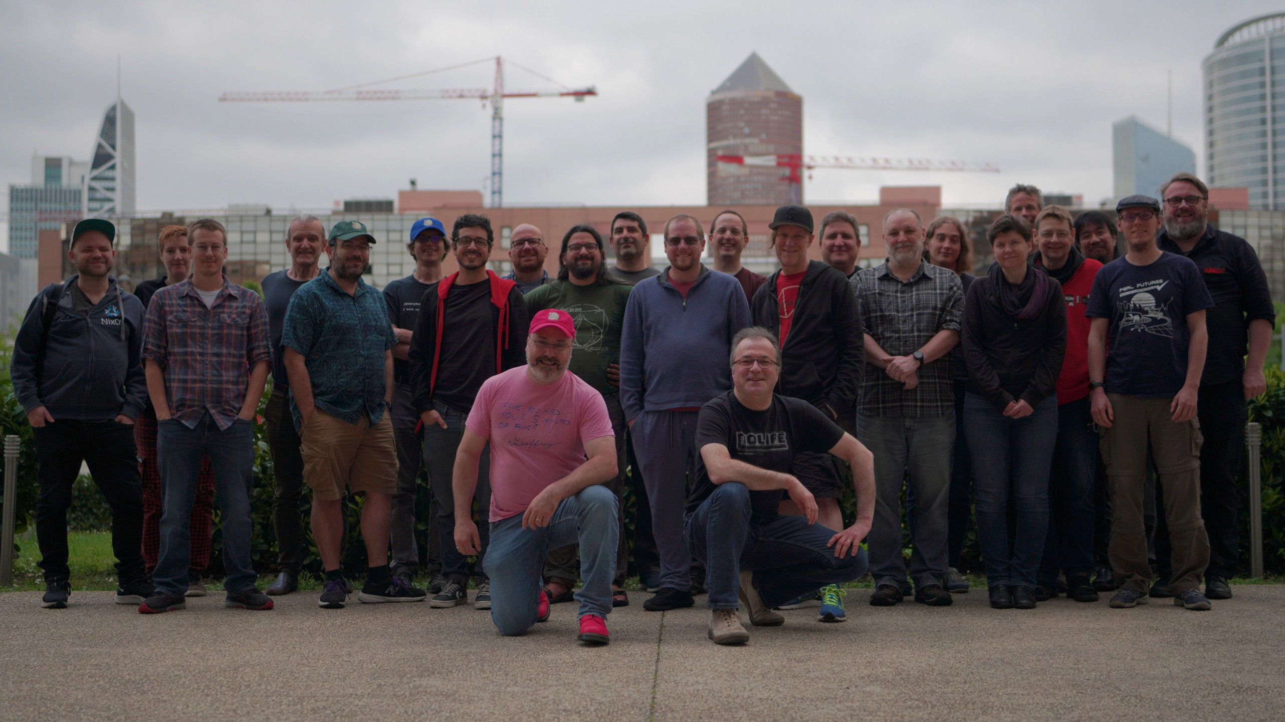 Group picture showing PTS 2023 participants